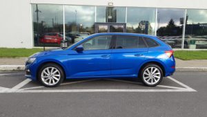 Pewna używana Skoda Scala w finansowaniu